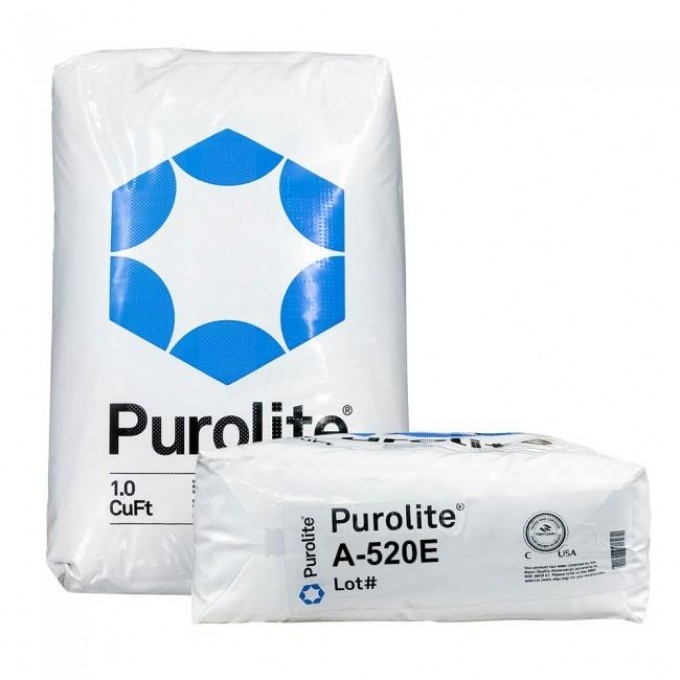 Purolite A520E filtrační náplň na odstranění dusičnanů, dusitanů a síranů